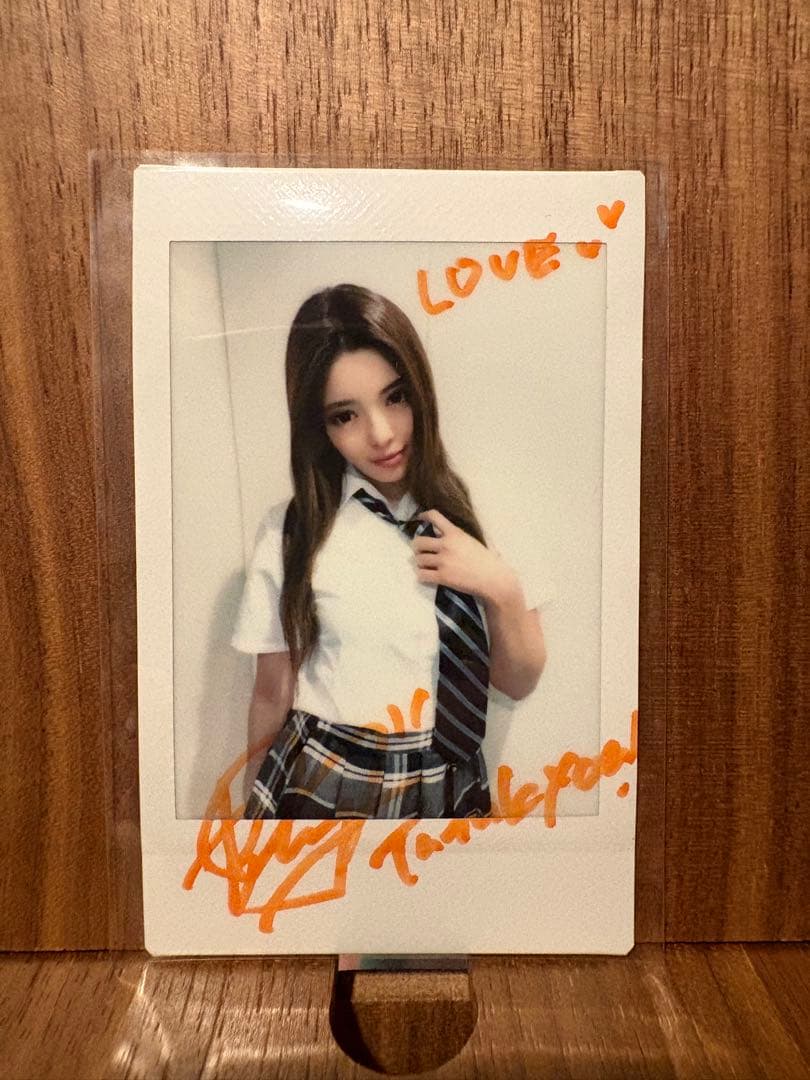 RIONA CYBERJAPANDANCERS サイン入りチェキ6枚組