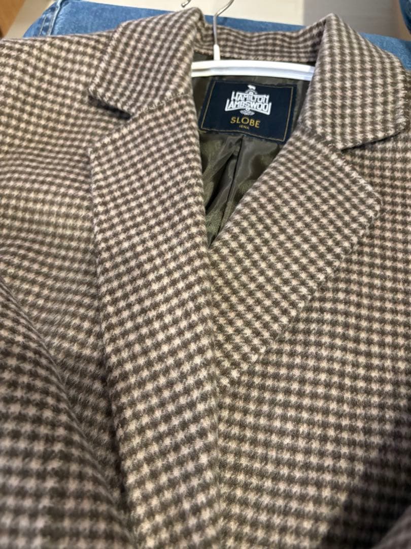 SLOBE IENA ハミルトンダブルフェイスチェスターコート