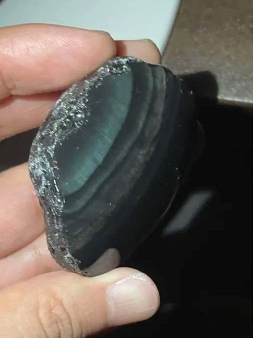 研磨品　十勝石玲瓏レインボー