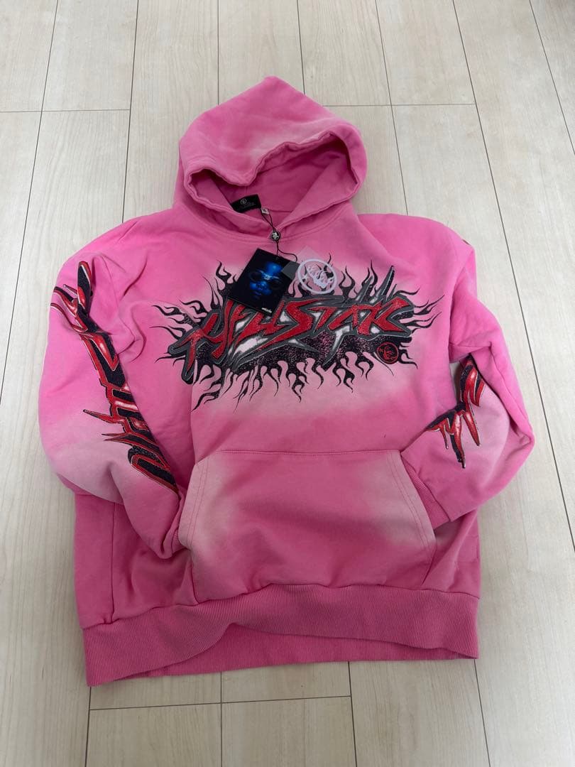 hellstar hoodie Mサイズ　nfcタグ◎