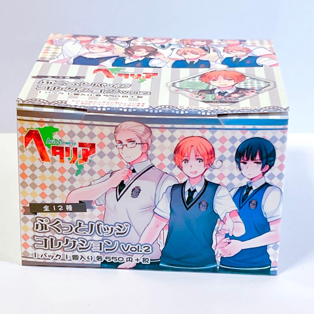 【11種】学園服 ヘタリアぷくっとバッジ全種