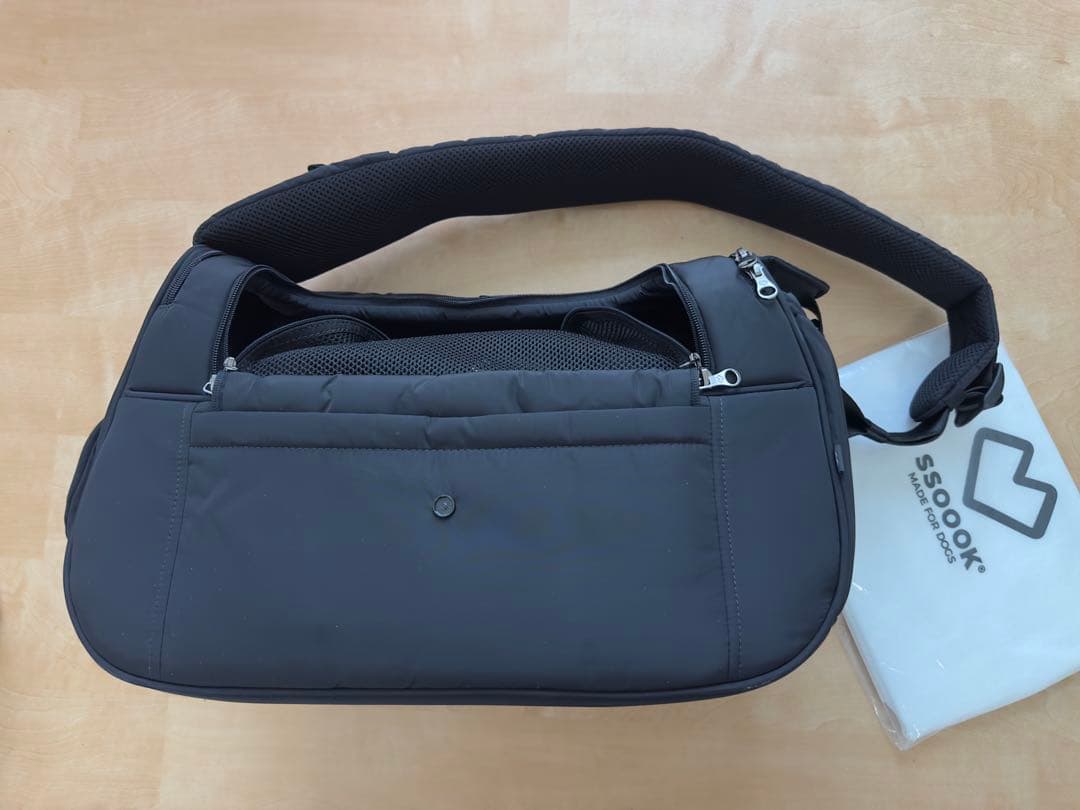 SSGOK 犬用キャリースリングバッグ ブラック