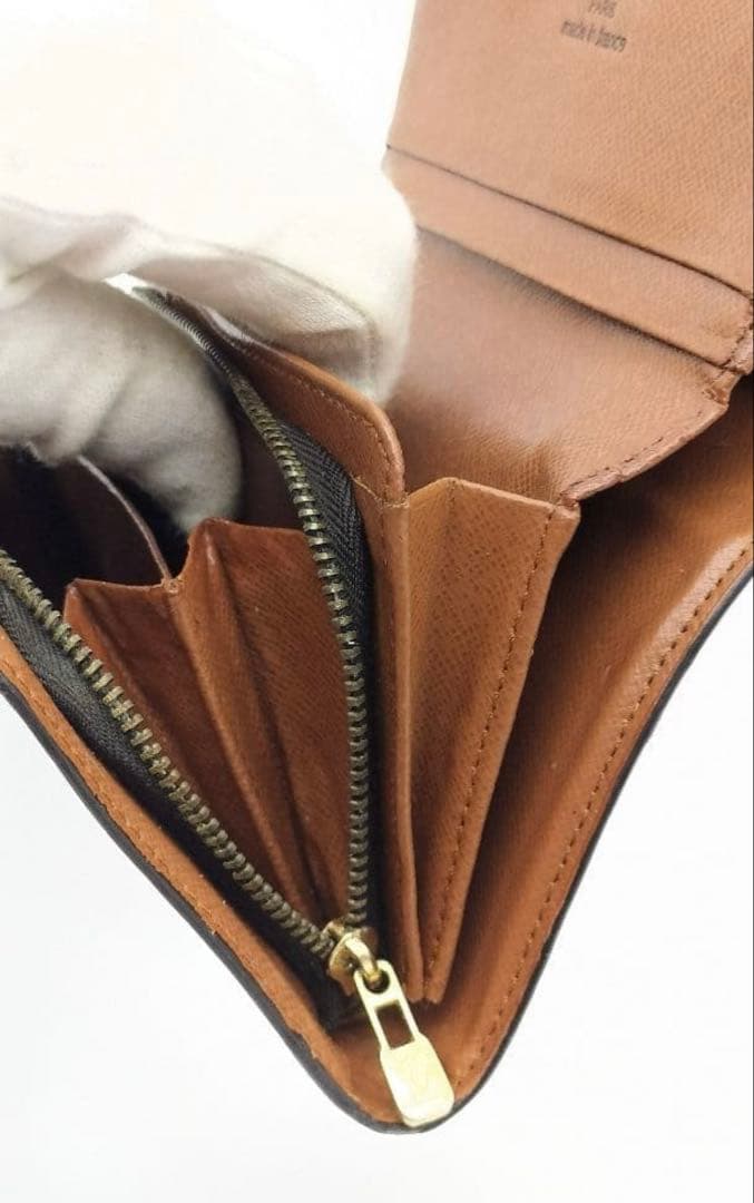 Louis Vuitton 三つ折り財布 ダークブラウン