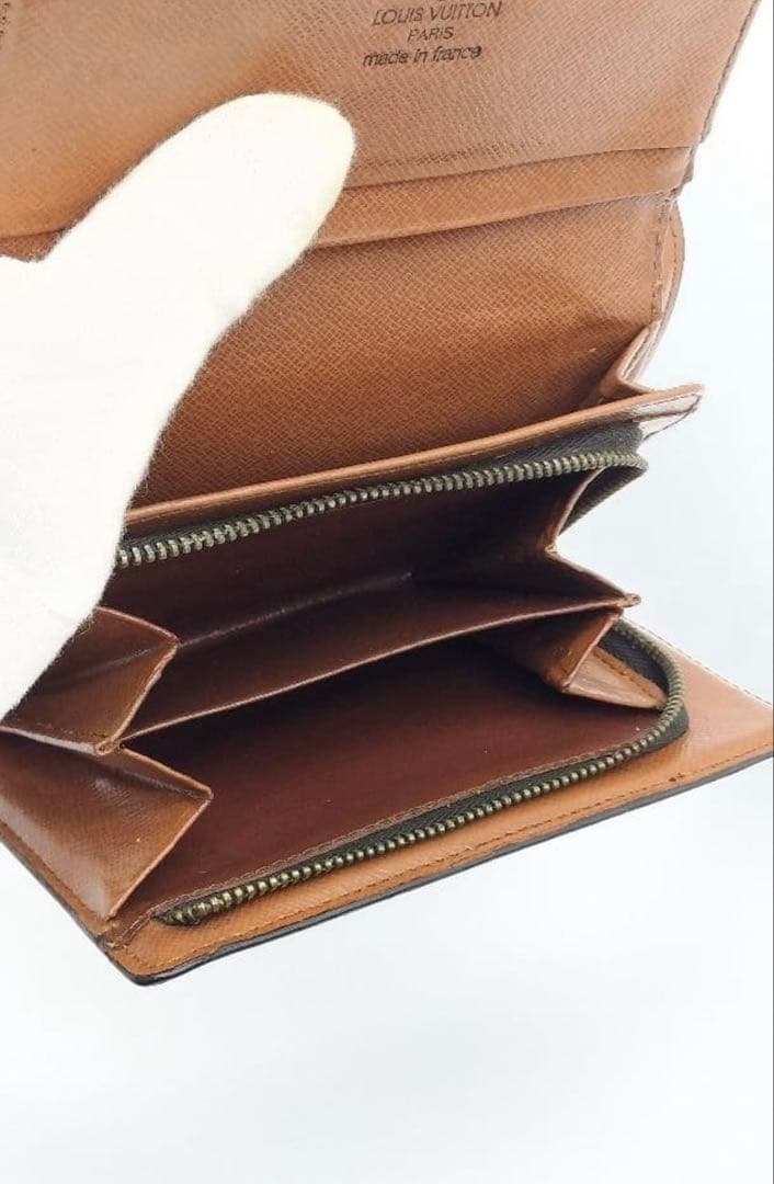 Louis Vuitton 三つ折り財布 ダークブラウン