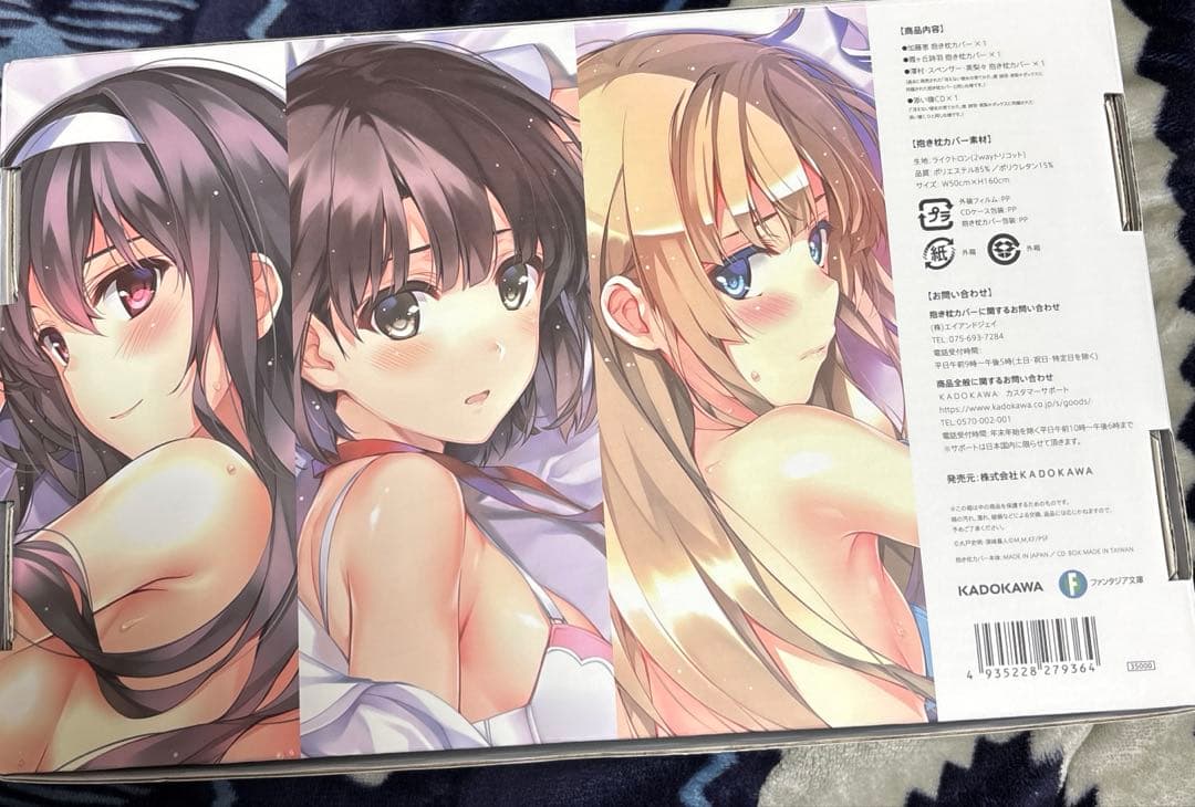 冴えない彼女の育てかた ヒロインコンプリート 抱き枕カバー BOX