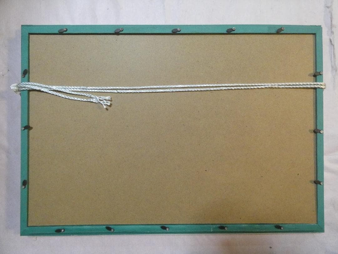 油彩 ジミー大西 「花吹雪」サイン M10 額装済み 肉筆手描き