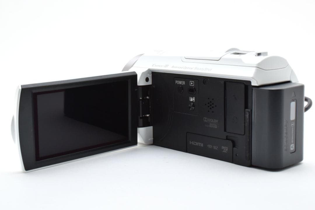 【美品】SONY Handycam HDR-CX535　ホワイト　動作確認済