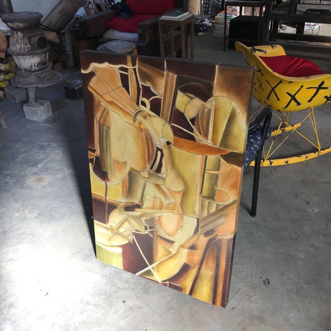 m*r様 詳細不明 模写 ジョルジュ・ブラック e Braque キュ