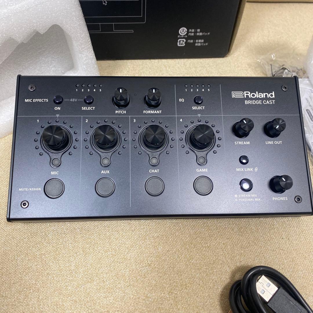 Roland Bridge Cast オーディオインターフェイス