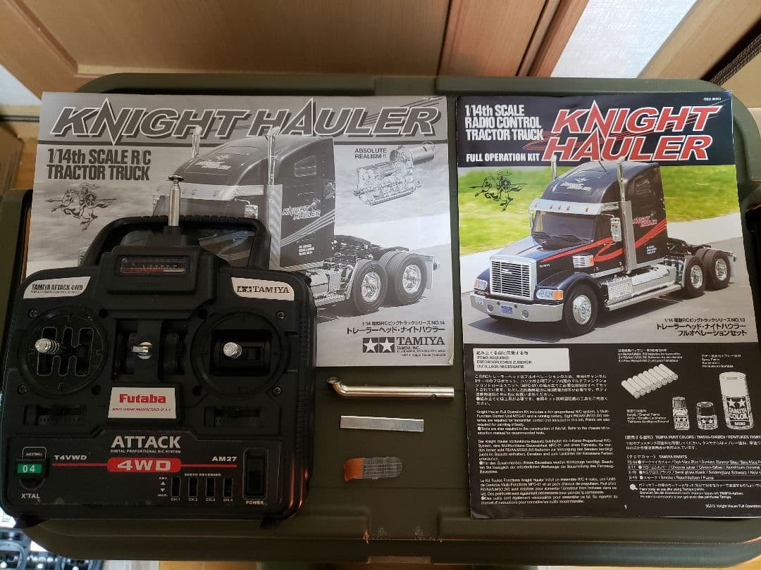 タミヤ1／14　ナイトハウラー　フルオペ　ジャンク　プロポ付き