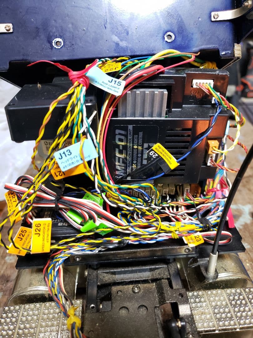 タミヤ1／14　ナイトハウラー　フルオペ　ジャンク　プロポ付き