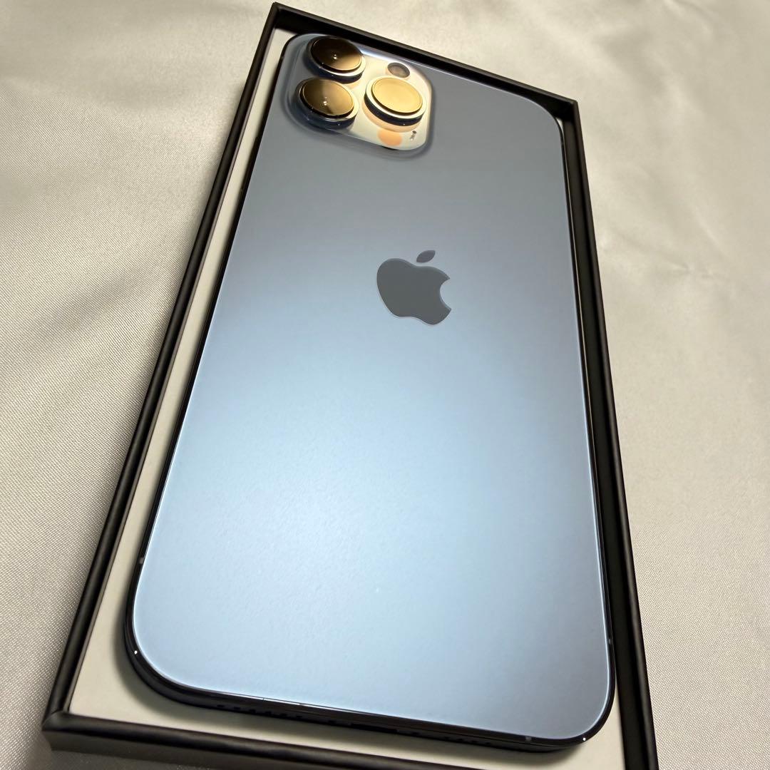 【美品】Apple iPhone 13 Pro Maxシエラブルー本体