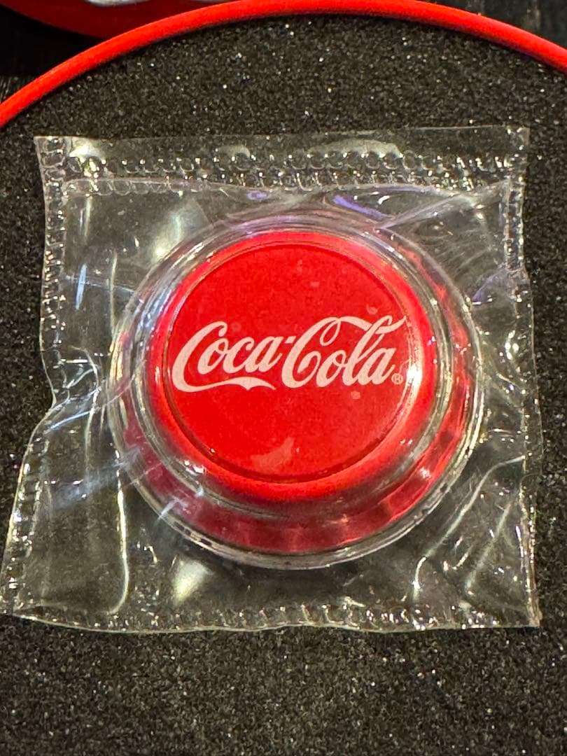 Coca-Cola ボトルキャップ純銀 未使用