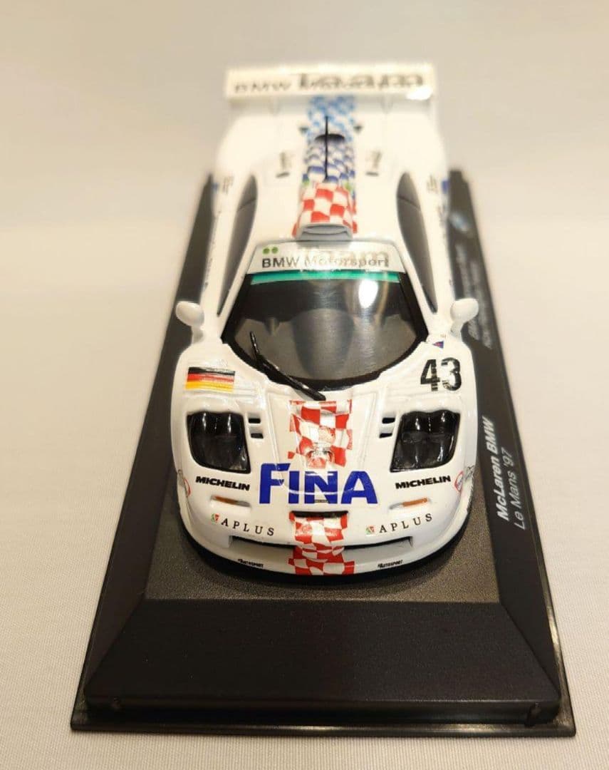 ミニチャンプス　希少　McLaren F1 GTR LM　ディーラーモデル