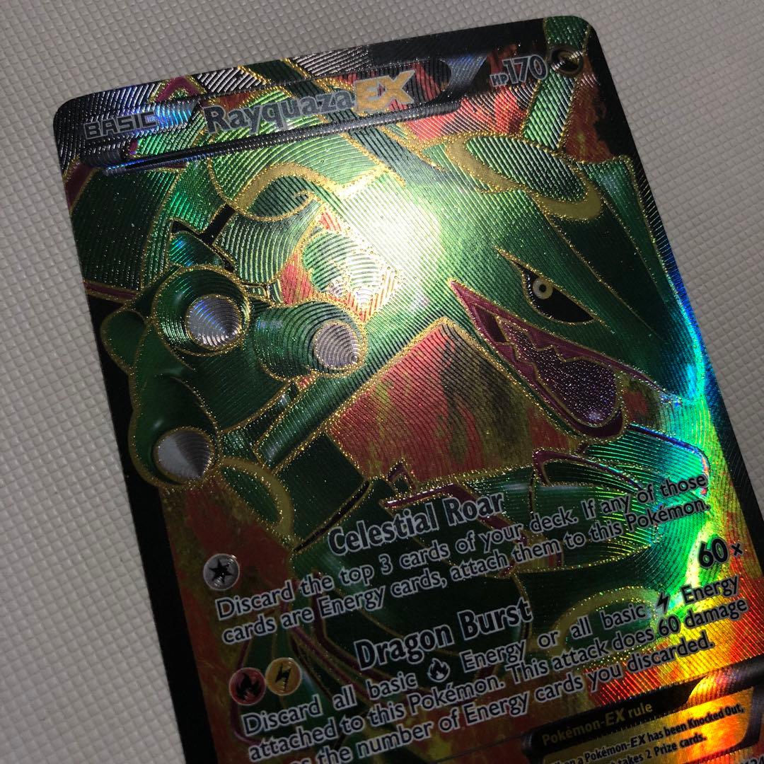 ポケモンカード 英語版 海外限定 レックウザEX rayquaza SR