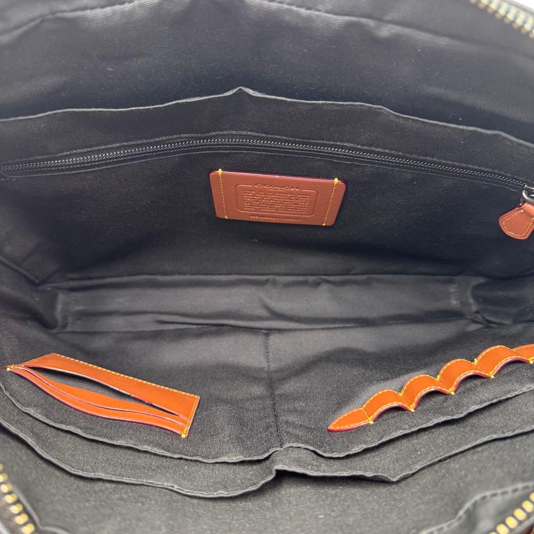 現行/未使用級✨ コーチ イーサン ブリーフケース 2way ビジネス ブラック