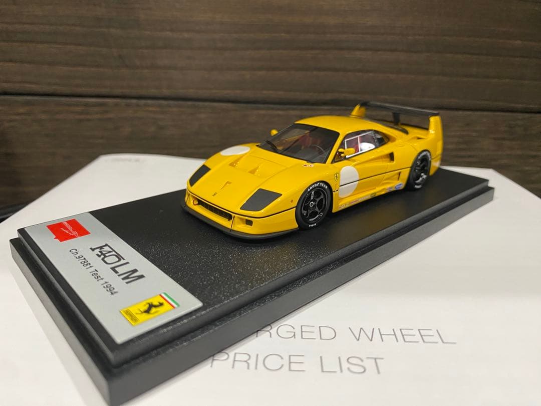 超希少MAKE UP Ferrari F40LM メイクアップ1/43フェラーリ