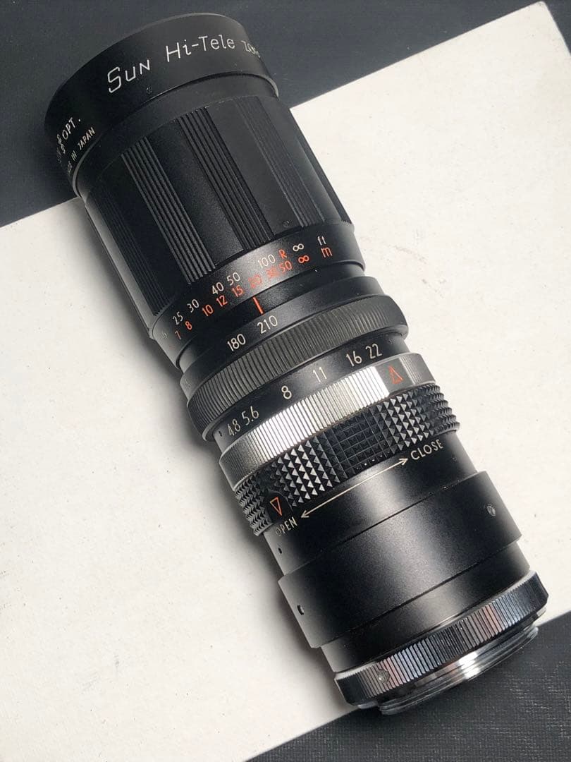 sun 85-210mm f4.8 m42マウント