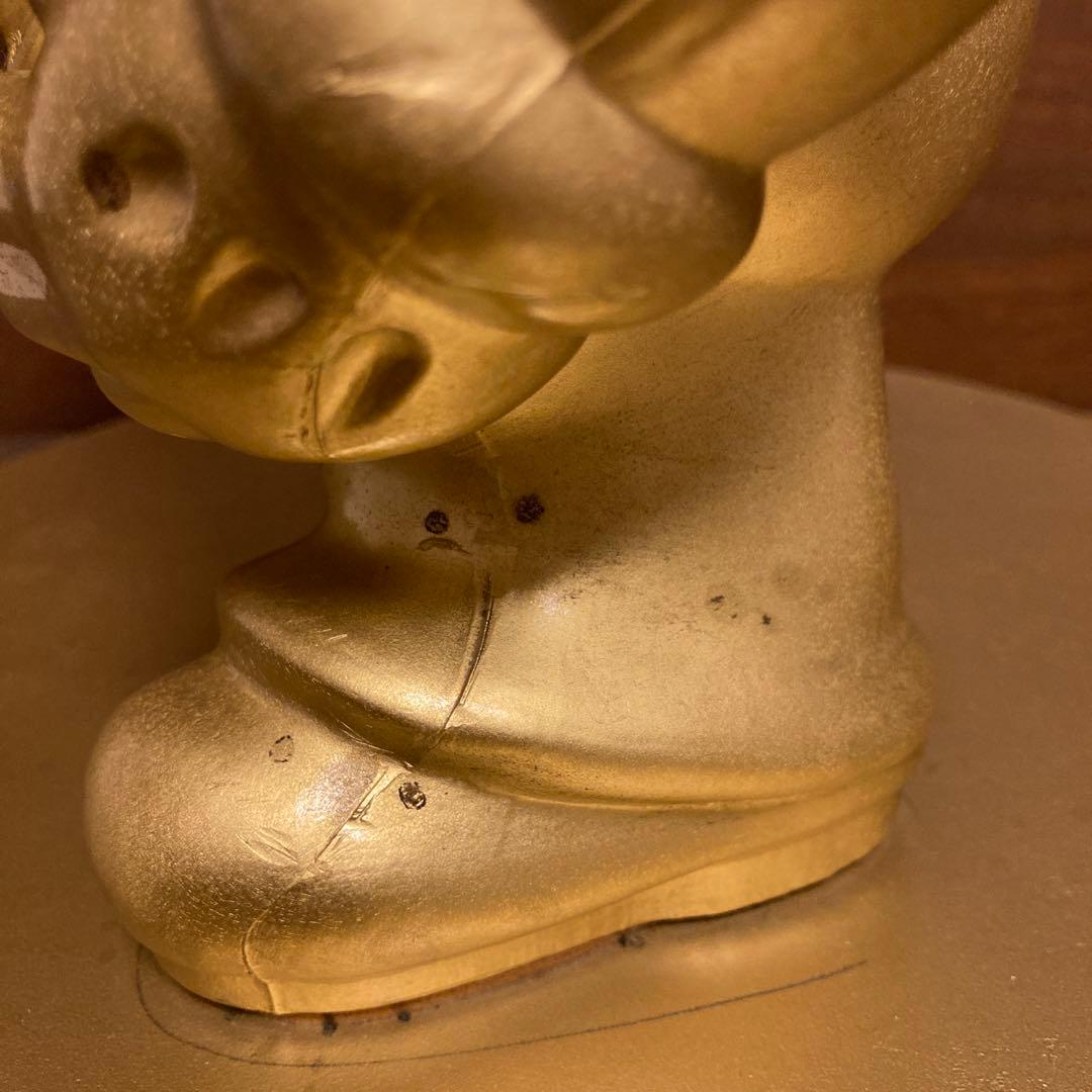 任天堂ゴールドマリオ　台座あり