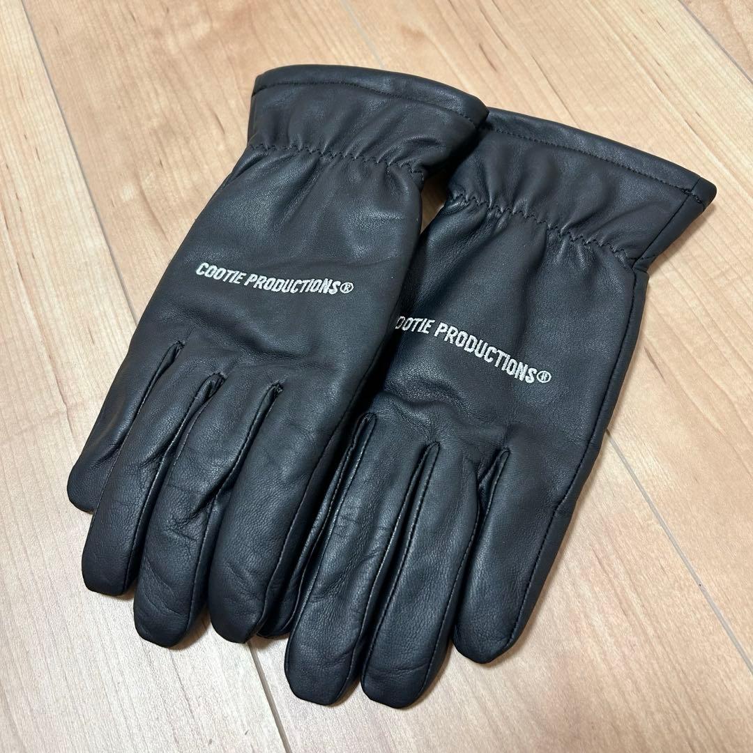 COOTIE PRODUCTIONS レザーグローブ L 24AW