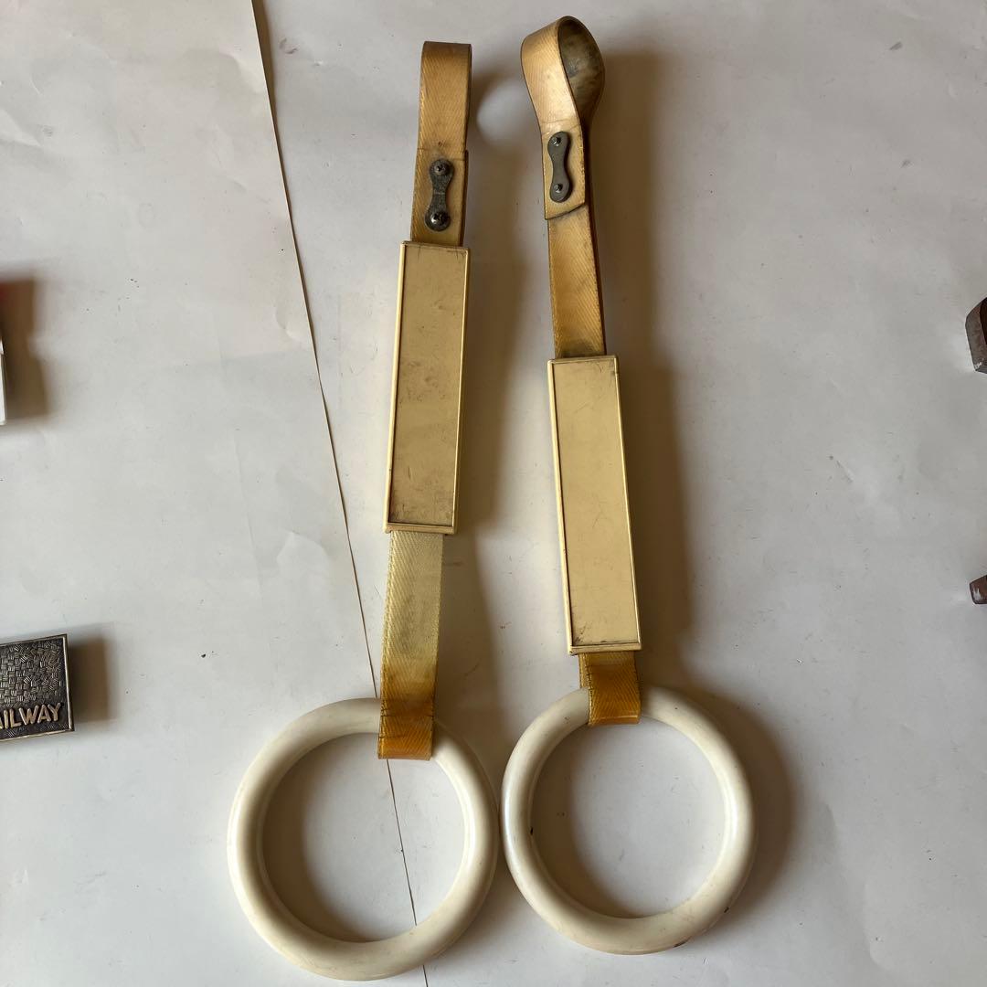 鉄道グッズ　レール　吊り革　など