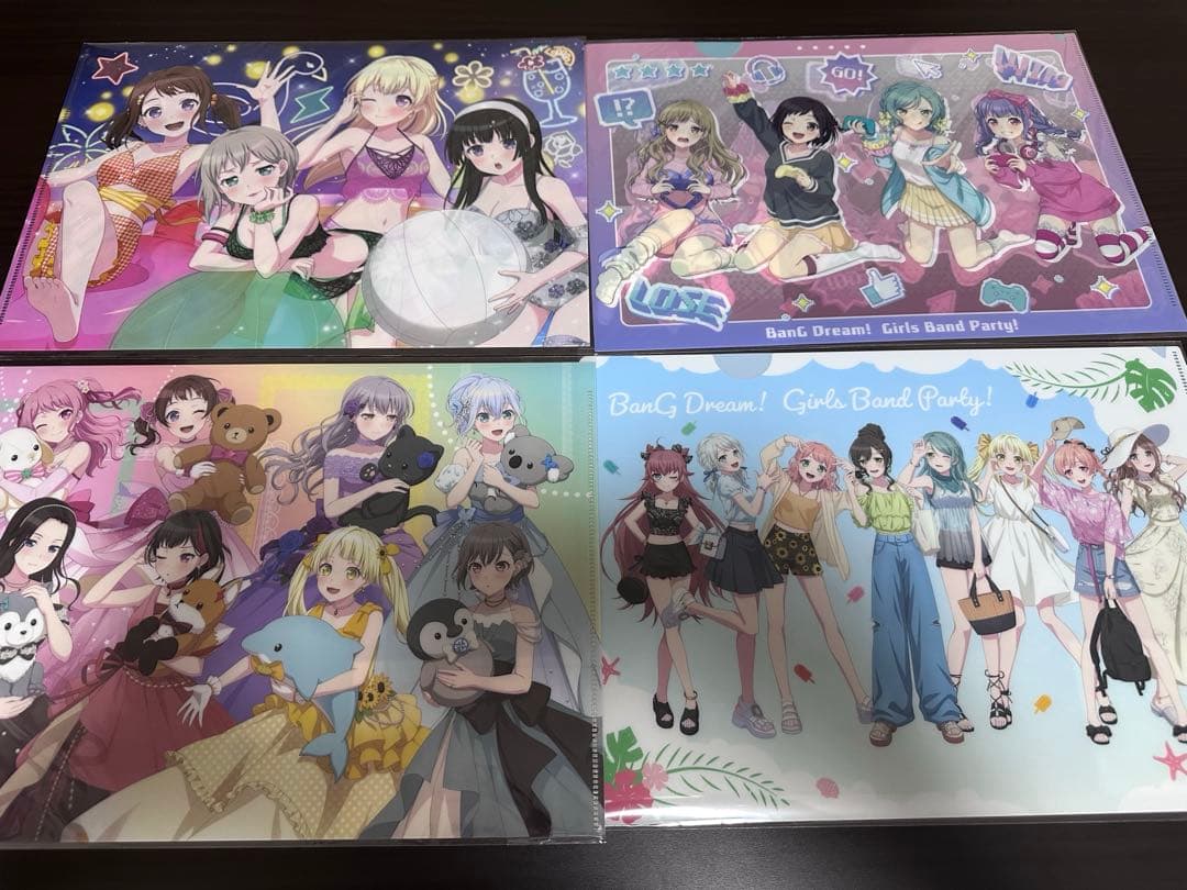 MyGO!!!!! クリアファイルまとめ売り+チケットホルダー