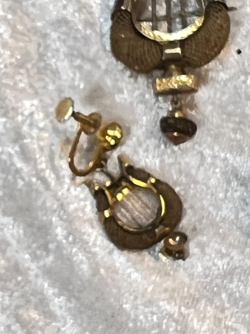 モーニングジュエリー　ヘヤーアクセサリー　ゴールド12ct