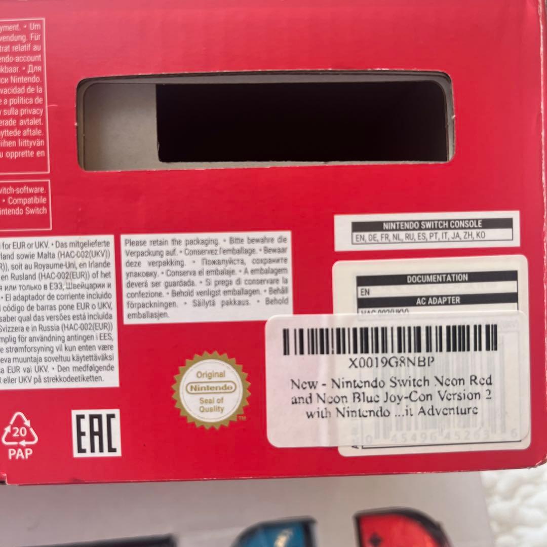 Nintendo Switch 本体、マリオカート8➕ハンドルセット