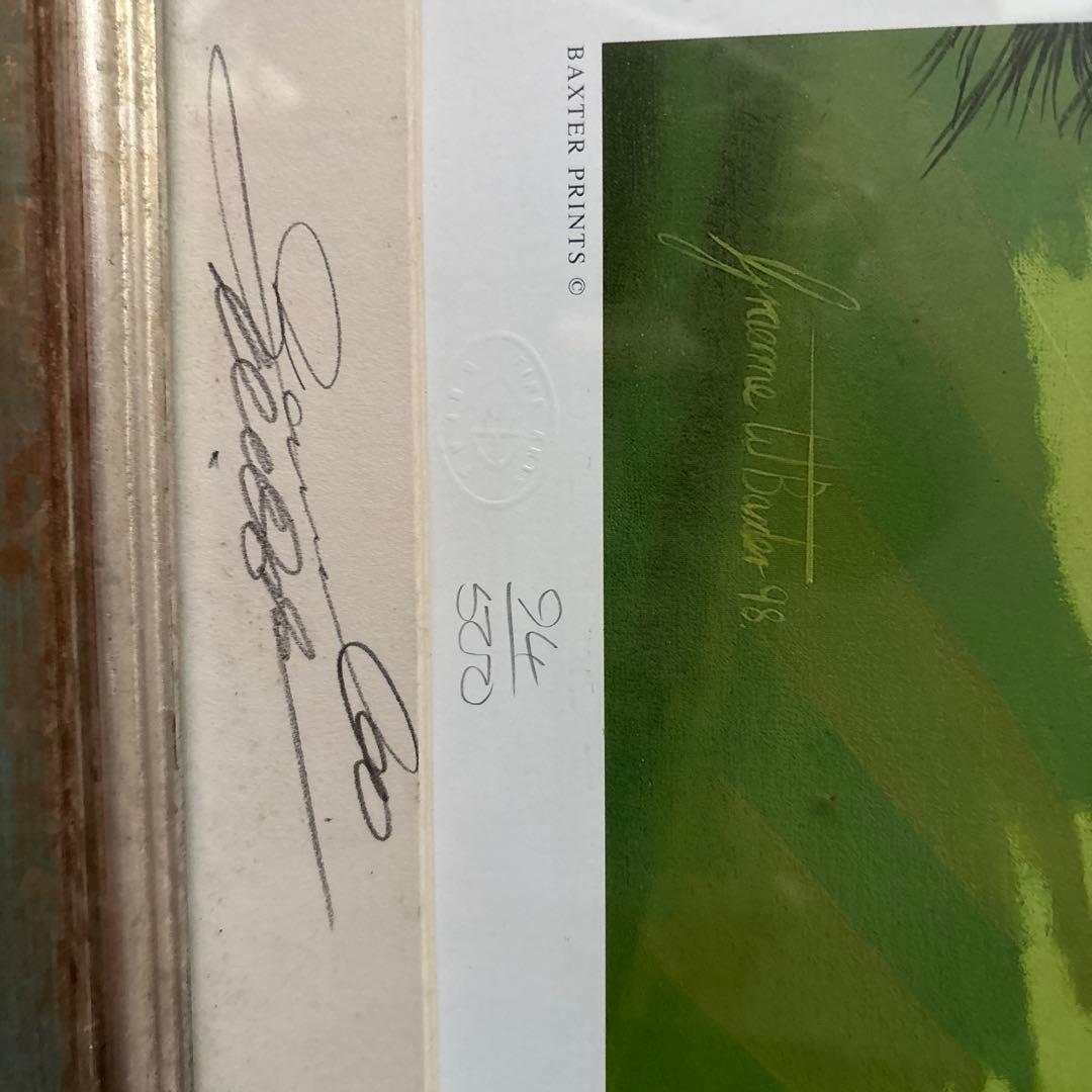 GRAEME W. BAXTER ダンロップフェニックス 版画 90/570