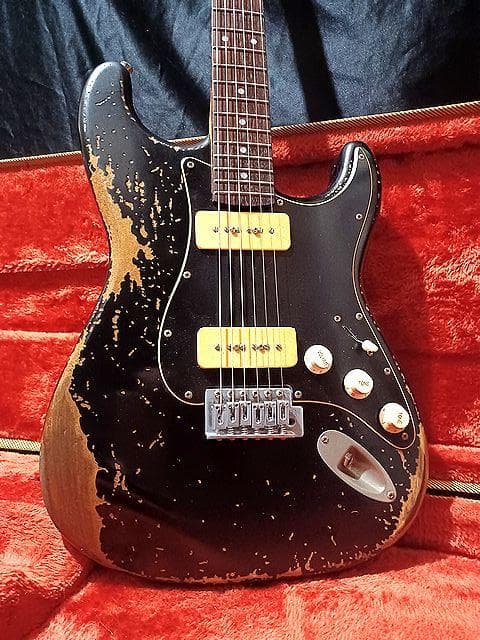 ★☆Custom Hard Relic P90 Stratocaster☆★