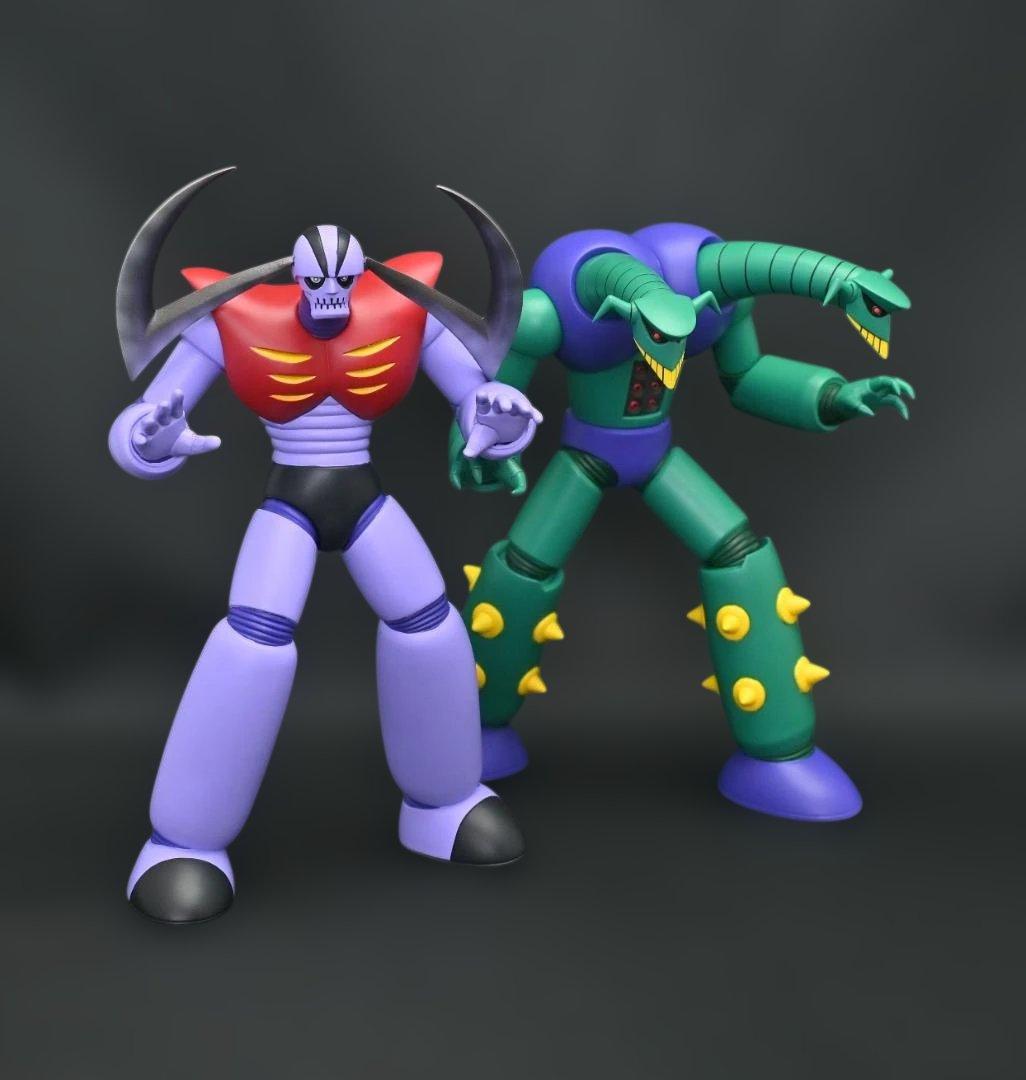 【完成品】 マジンガーZ 原作版 アフロダイA ボスボロット 塗装改修完成品3体