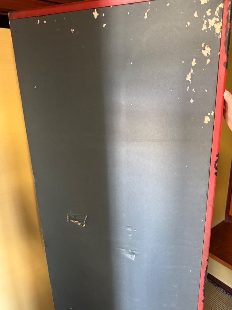 明治後期 六曲 一 双屏風 金沢金箔 猫犬絵