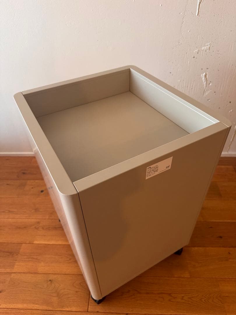 IDÅSEN イドーセン 引き出しユニット キャスター付き ベージュ 中古品
