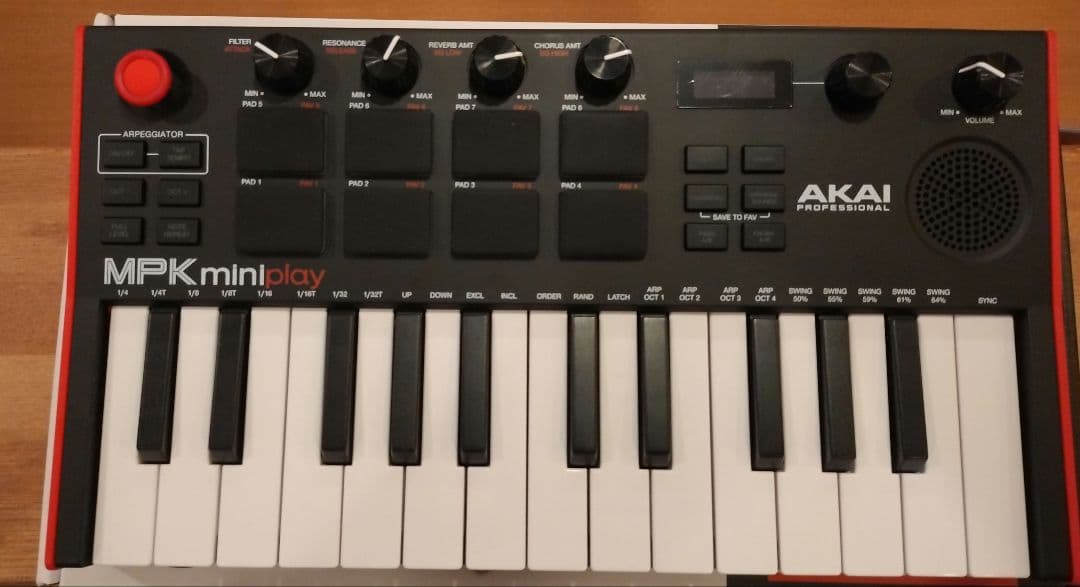 AKAI MPK mini play MK3 25鍵 MIDIキーボード