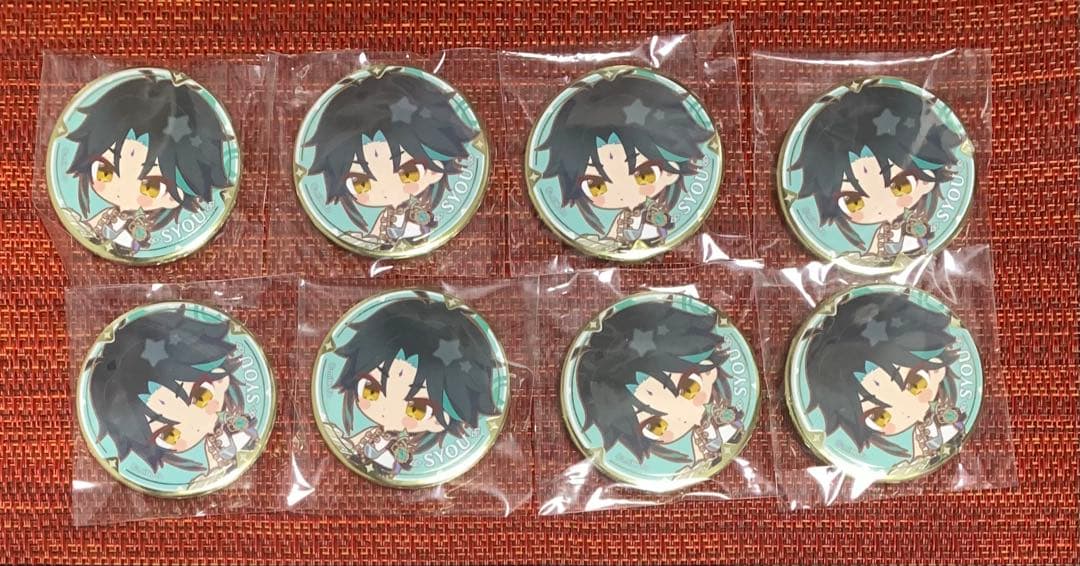 原神　魈　スイパラ　缶バッジ