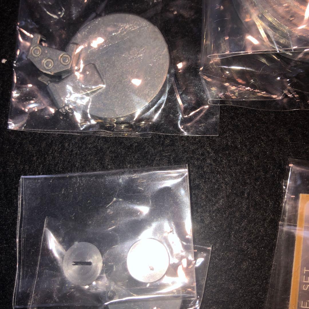 タミヤ1/16タイガー1型戦車用メタル転輪、その他メタルパーツ