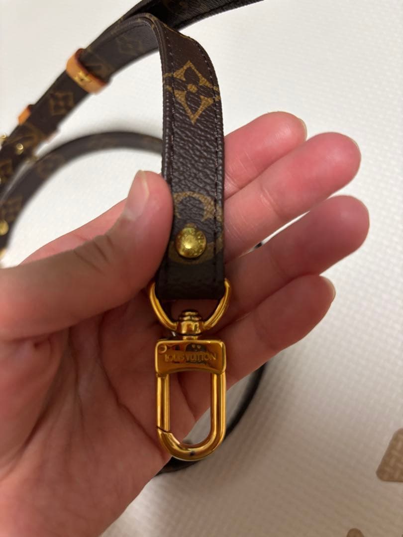 12／26日まで　Louis Vuitton モノグラム レザー ストラップ