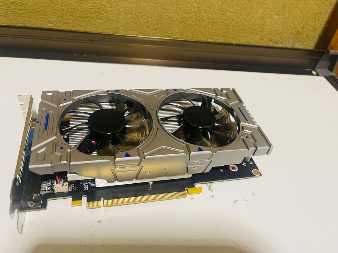デュアルファン グラフィックボードGTX1050Ti-4GD5