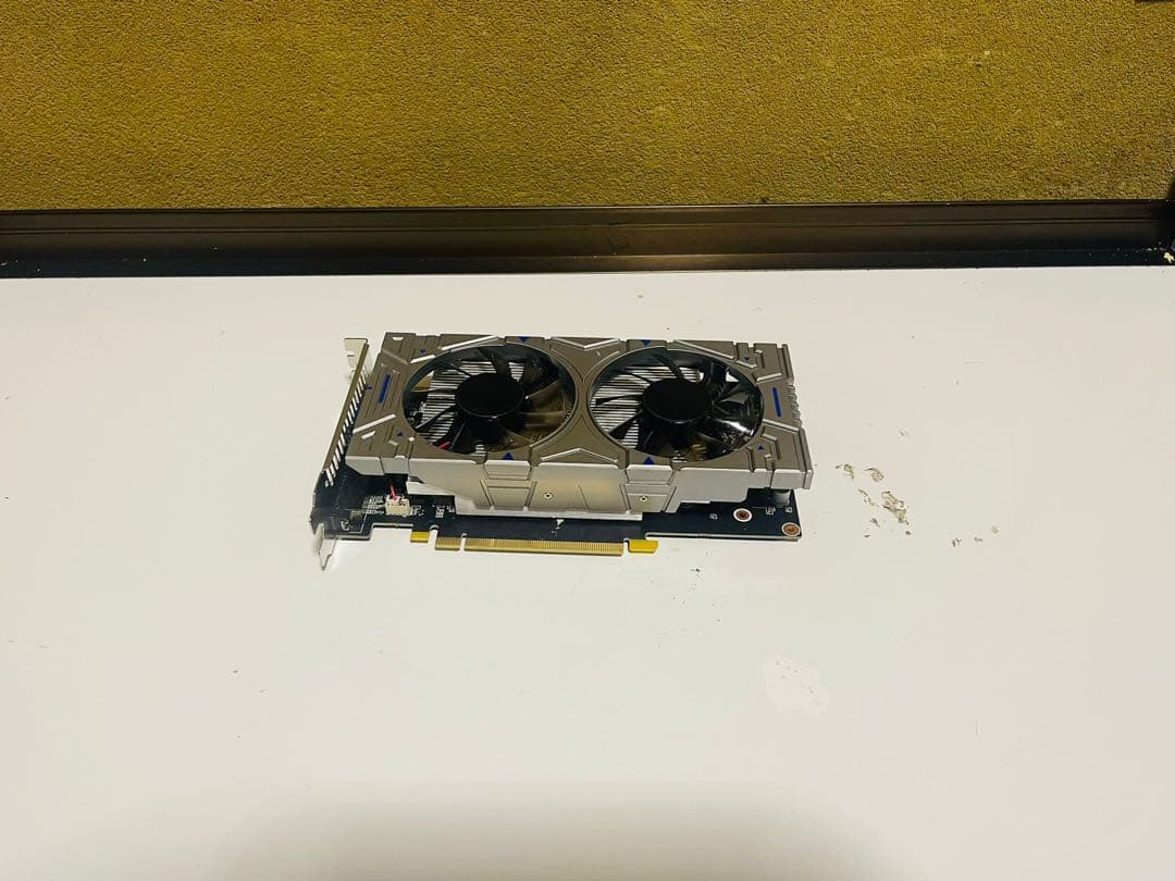 デュアルファン グラフィックボードGTX1050Ti-4GD5