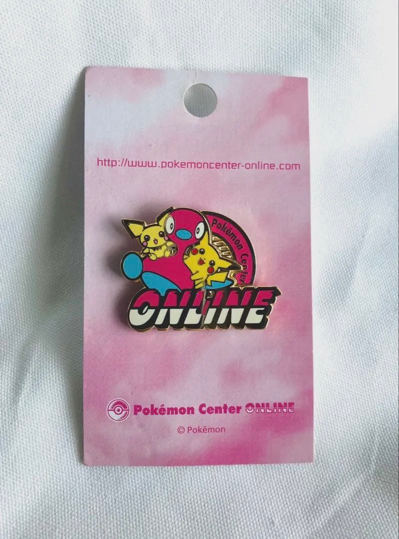 【値下げ】ポケモンセンター ピカチュウ ピチュウ ポリゴン2 ピン 2001