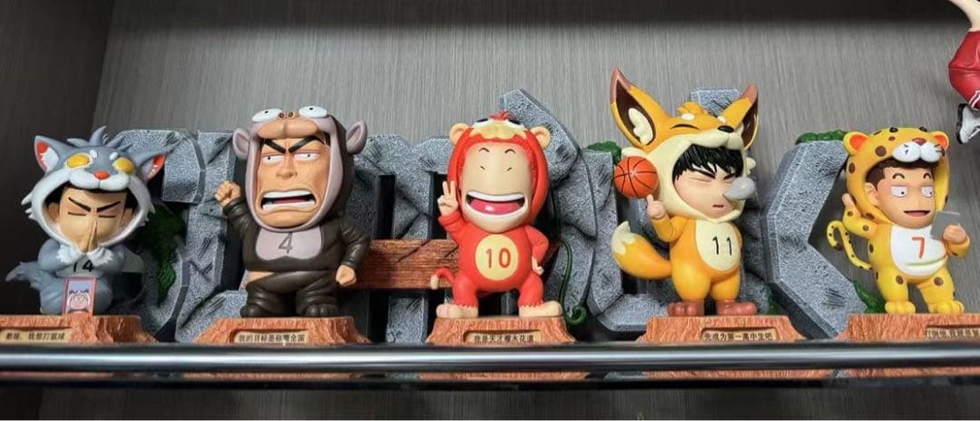 SLAMDUNK 桜木花道 湘北 5点 ガレージキット ガレキ スタチュー⑤