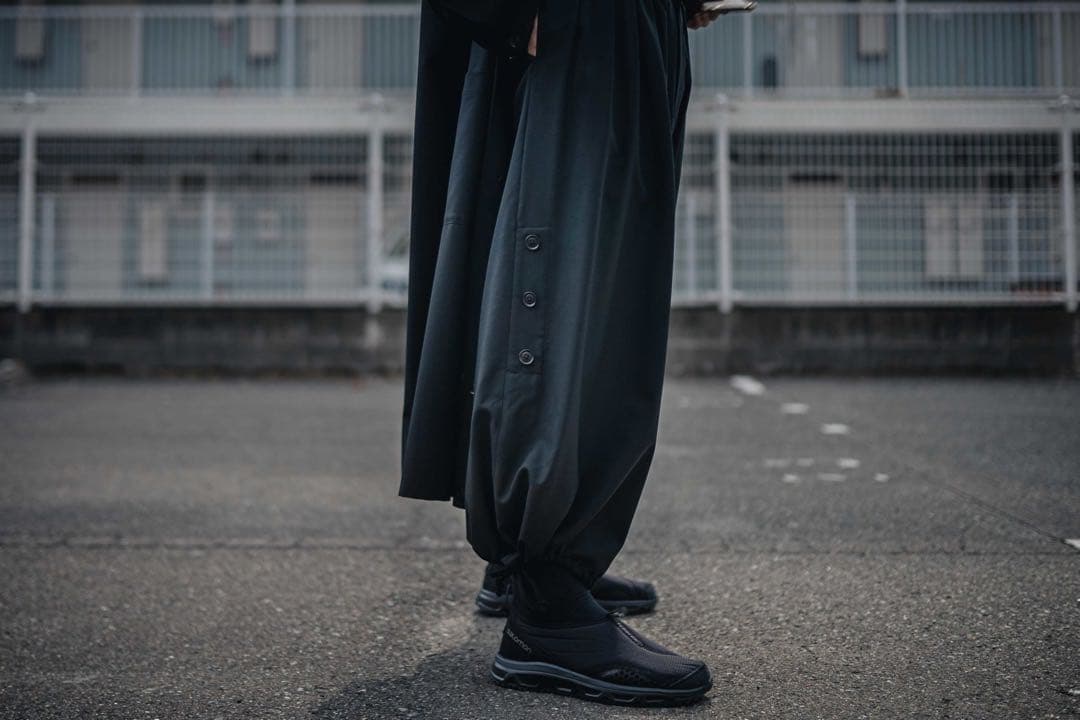 Y's BANG ON! アシンメトリー サルエルパンツ ワイドパンツ サイズM