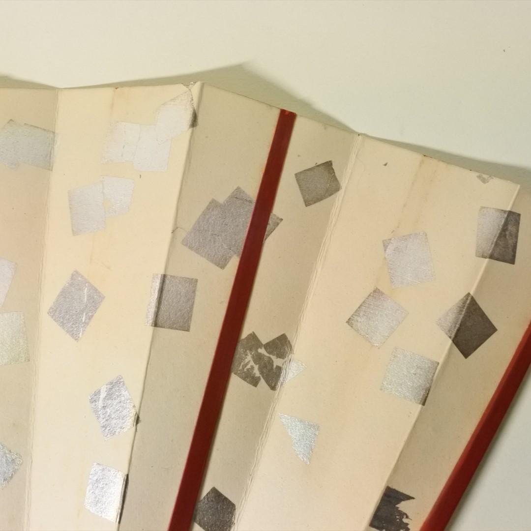 梅原龍三郎　リトグラフ　扇面裸婦図　求龍堂版 1954年　箱付