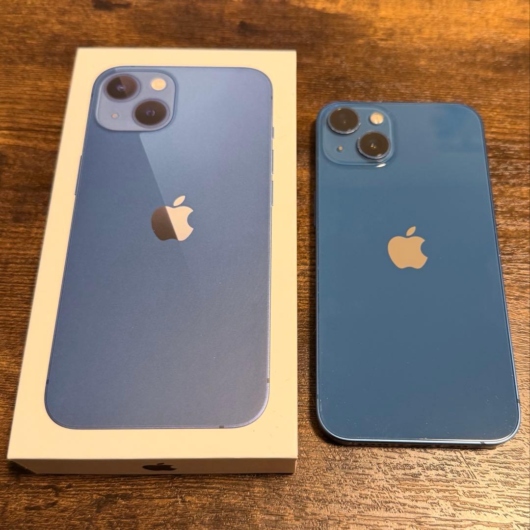 スマートフォン本体 iPhone13 Blue 128GB