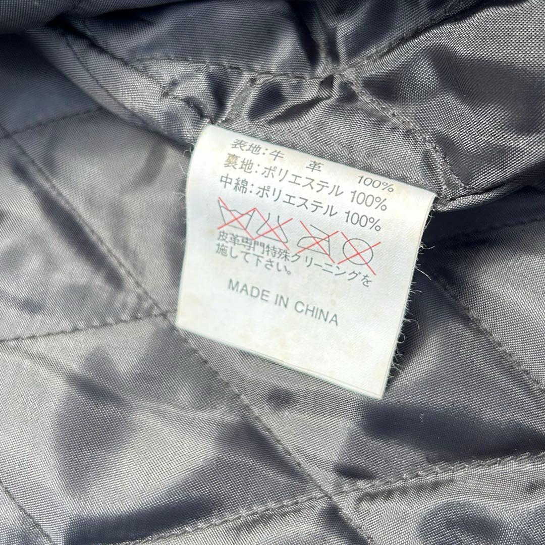 専用！500着限定 TEDMAN テッドマン オールレザー 刺繍 スタジャン