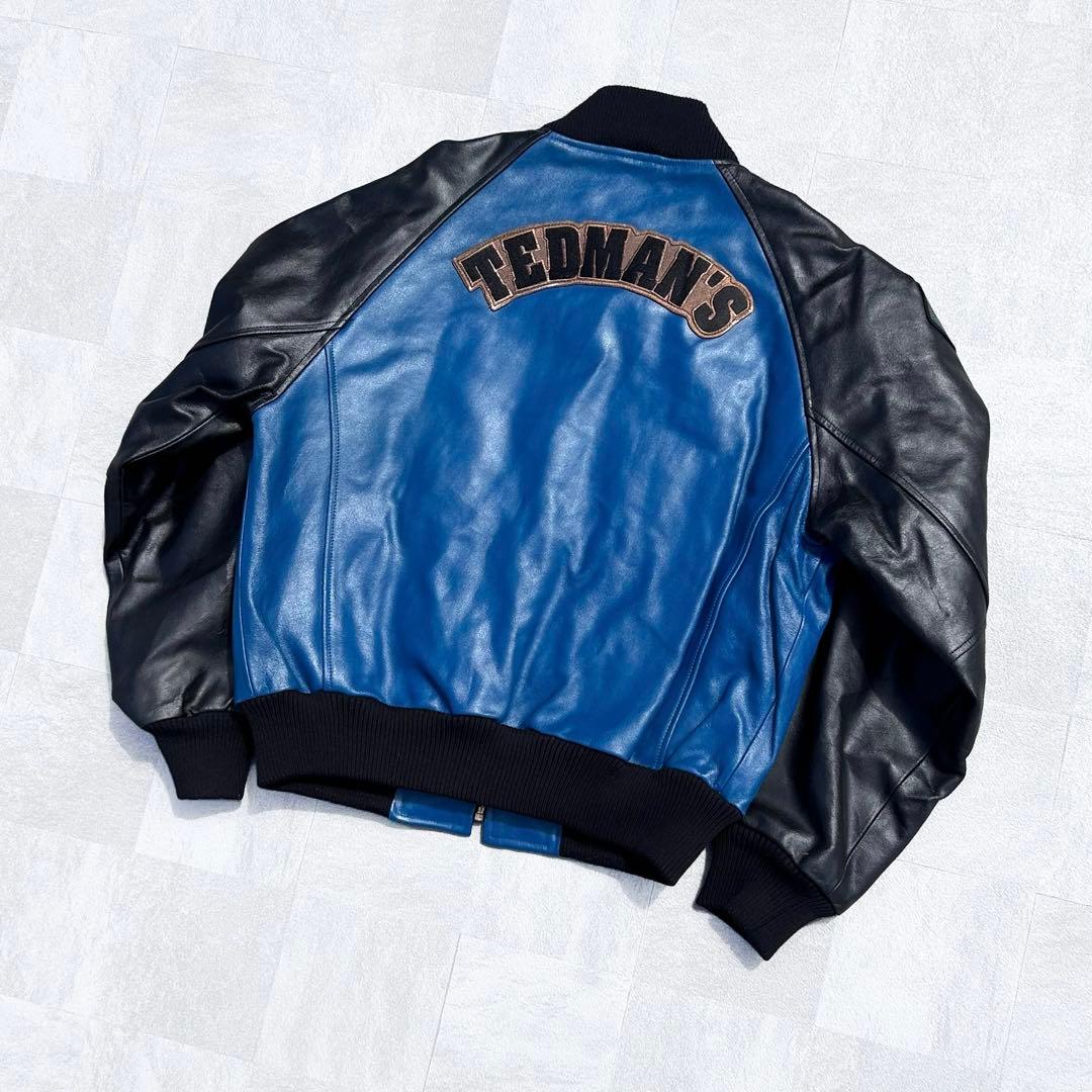 専用！500着限定 TEDMAN テッドマン オールレザー 刺繍 スタジャン