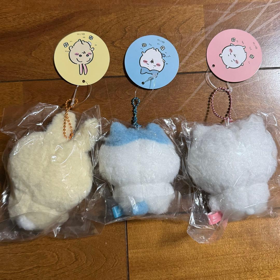 正規品 ちいかわ ハチワレ うさぎ ほわほわマスコット 立ちポーズ