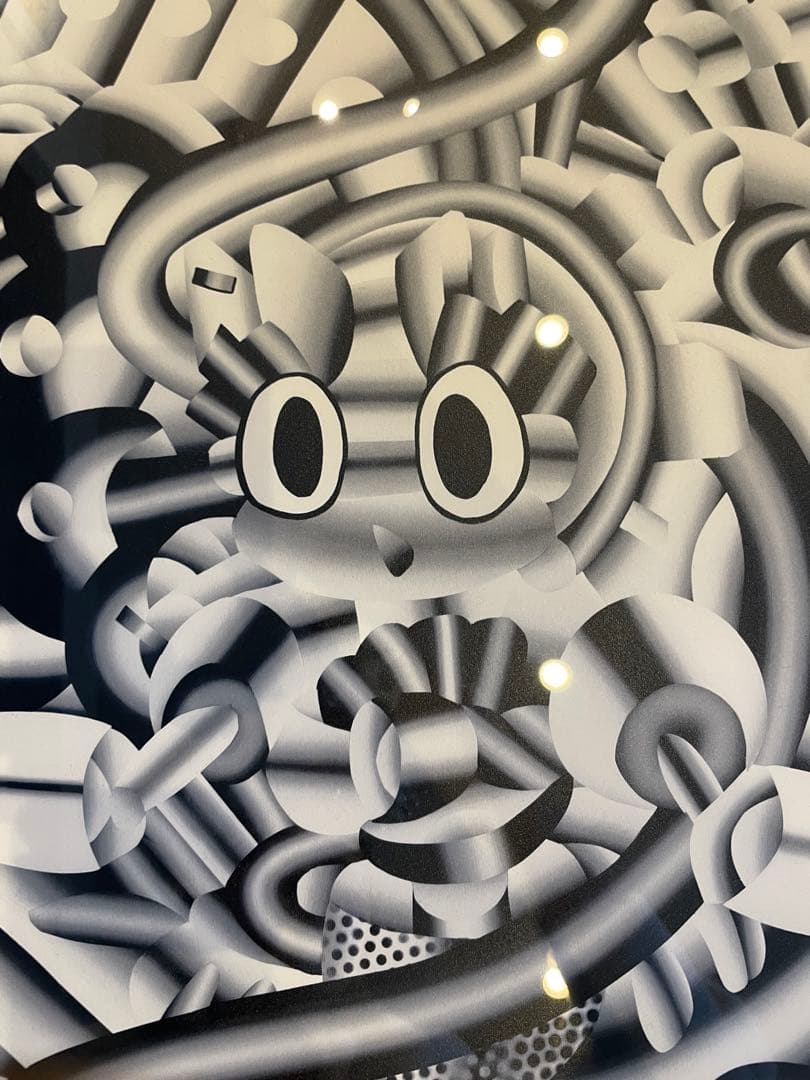 額装済geoffrey bouillot版画