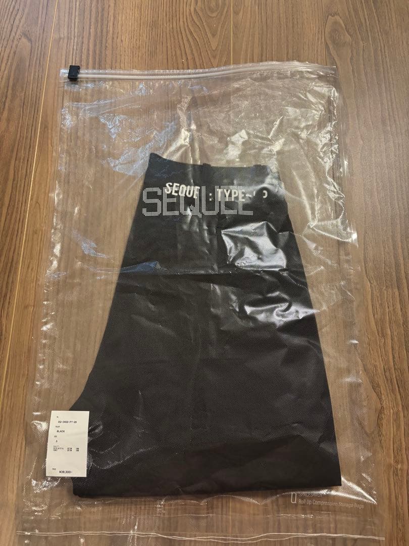 パンツ SEQUEL 24SS CHINO PANTS (TYPE-CP) BLACK