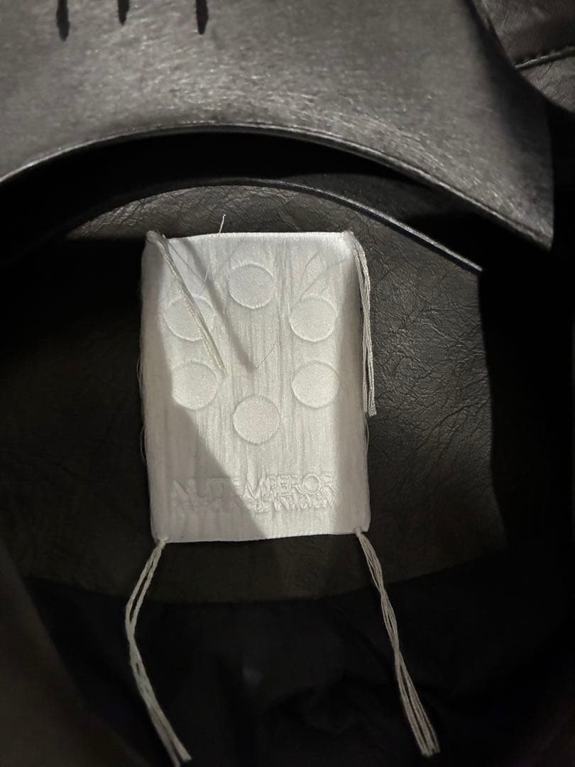 NUTEMPEROR フェイクレザージャケット